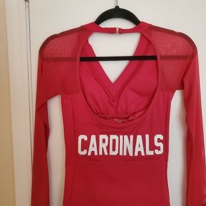 Arizona Cardinals womens mesh sleeve shirt